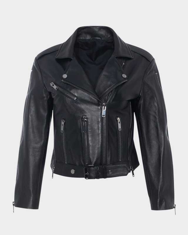 Select Leather Moto Jacket